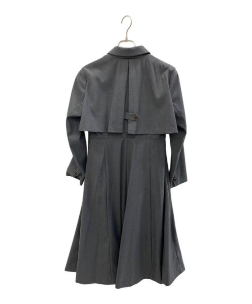 Tnewties（トゥエンティーズ）Tnewties (トゥエンティーズ) インバネスコートドレス-Gray グレー サイズ:Freeの古着・服飾アイテム