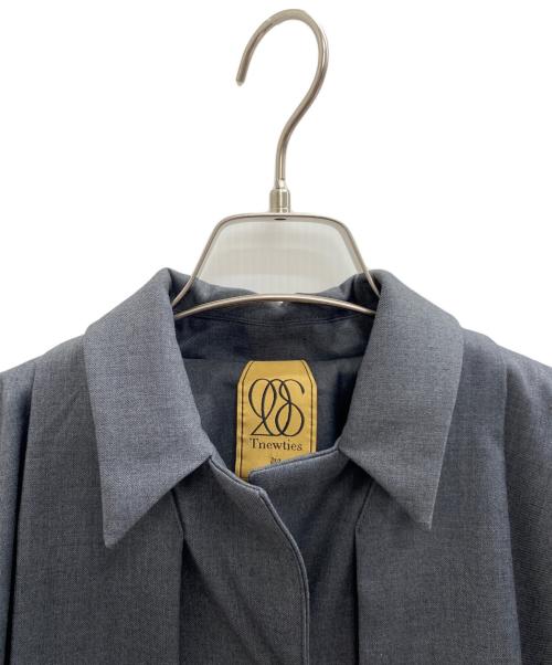 Tnewties（トゥエンティーズ）Tnewties (トゥエンティーズ) インバネスコートドレス-Gray グレー サイズ:Freeの古着・服飾アイテム
