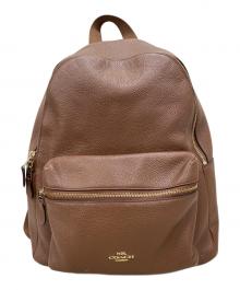 COACH（コーチ）の古着「チャーリーバックパック」｜ブラウン