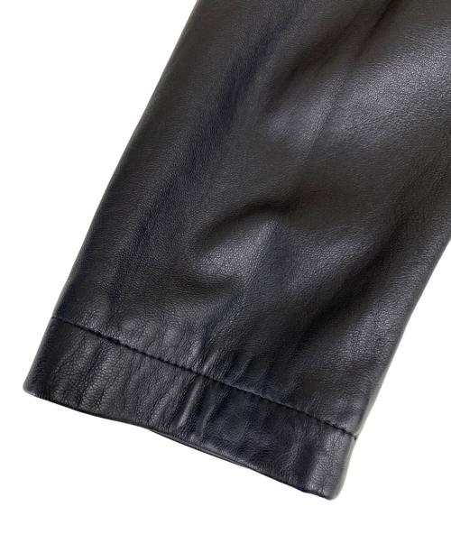 CHAPS（チャップス）CHAPS (チャップス) レザージャケット ブラック サイズ:Lの古着・服飾アイテム