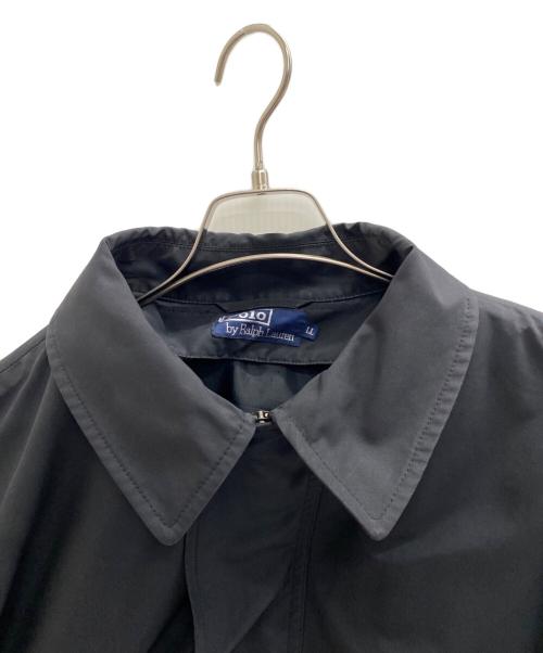 POLO RALPH LAUREN（ポロ・ラルフローレン）POLO RALPH LAUREN (ポロ・ラルフローレン) ライナー付ステンカラーコート ブラック サイズ:LLの古着・服飾アイテム