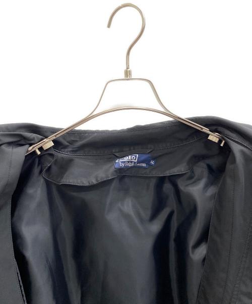 POLO RALPH LAUREN（ポロ・ラルフローレン）POLO RALPH LAUREN (ポロ・ラルフローレン) ライナー付ステンカラーコート ブラック サイズ:LLの古着・服飾アイテム