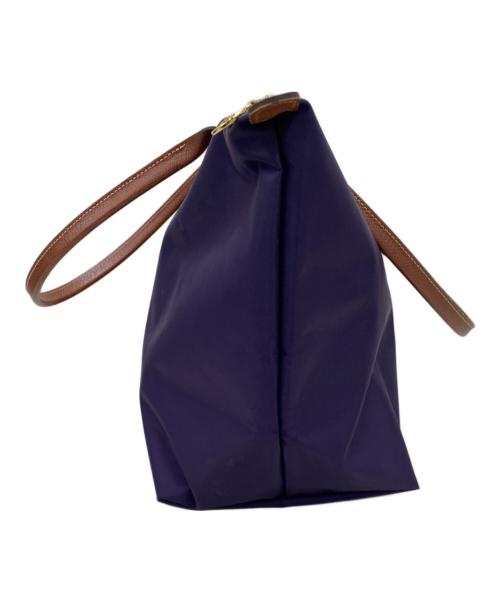 LONGCHAMP（ロンシャン）LONGCHAMP (ロンシャン) トートバッグ パープルの古着・服飾アイテム