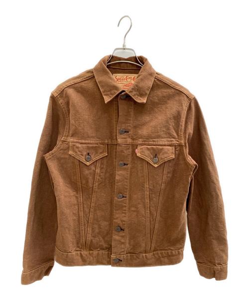 SUGAR CANE（シュガーケーン）SUGAR CANE (シュガーケーン) ダックトラッカージャケット ブラウン サイズ:38の古着・服飾アイテム