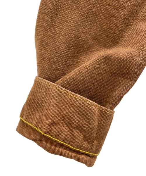 SUGAR CANE（シュガーケーン）SUGAR CANE (シュガーケーン) ダックトラッカージャケット ブラウン サイズ:38の古着・服飾アイテム
