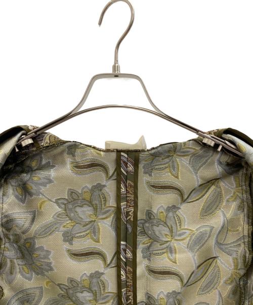 la belle etude（ラベルエチュード）la belle etude (ラベルエチュード) ペイズリージャガードロングガウン グリーン サイズ:Freeの古着・服飾アイテム