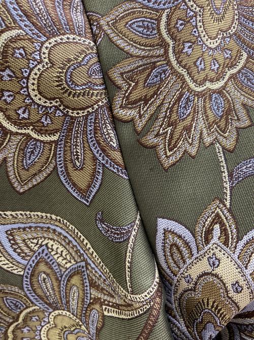 la belle etude（ラベルエチュード）la belle etude (ラベルエチュード) ペイズリージャガードロングガウン グリーン サイズ:Freeの古着・服飾アイテム