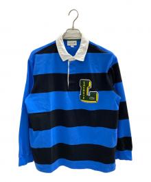 LACOSTE（ラコステ）の古着「長袖Tシャツ」｜ブルー×ブラック