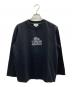 LACOSTE（ラコステ）の古着「ヘビージャージクラシックプリントTシャツ」｜ブラック