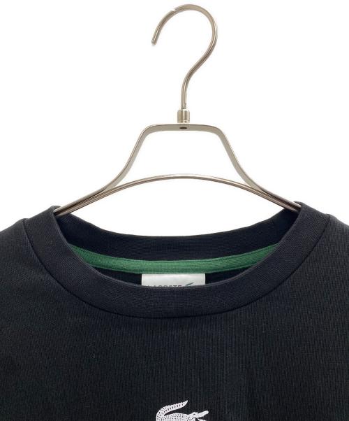 LACOSTE（ラコステ）LACOSTE (ラコステ) PARISロゴヘビーオンスTシャツPARISロゴヘビーオンスTシャツ ブラック サイズ:Lの古着・服飾アイテム