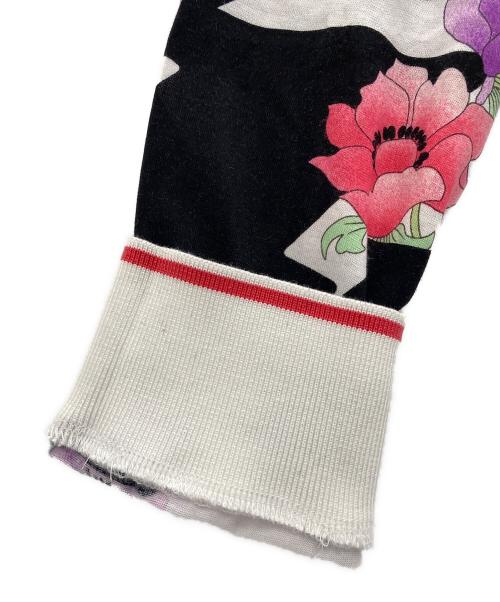 LEONARD SPORT（レオナール スポーツ）LEONARD SPORT (レオナール スポーツ) ポロシャツ（ゴルフウェア） ホワイト×ブラック サイズ:44の古着・服飾アイテム