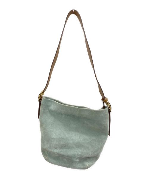 COACH（コーチ）COACH (コーチ) ショルダーバッグ グリーン×ブラウンの古着・服飾アイテム