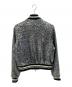 ZARA (ザラ) ブルゾン ブラック×シルバー サイズ:L：5000円