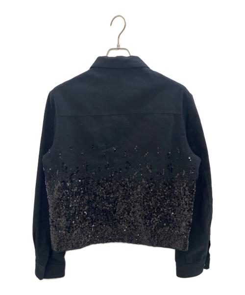 ZARA（ザラ）ZARA (ザラ) ブルゾン ブラック サイズ:Mの古着・服飾アイテム