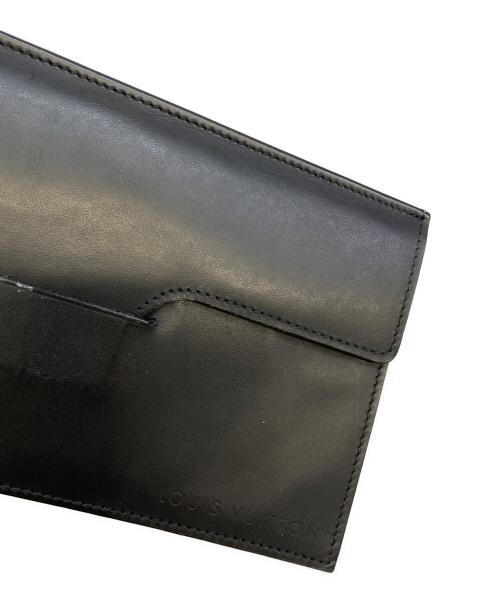 LOUIS VUITTON（ルイ ヴィトン）LOUIS VUITTON (ルイ ヴィトン) カードケース ブラックの古着・服飾アイテム
