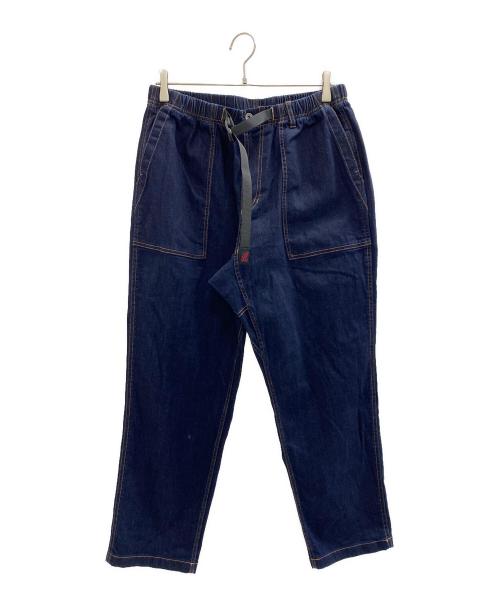 GRAMICCI（グラミチ）GRAMICCI (グラミチ) STRETCH DENIM LOOSE TAPERED RIDGE PANT インディゴ サイズ:Lの古着・服飾アイテム