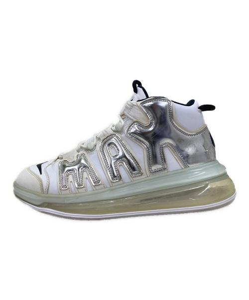 NIKE（ナイキ）NIKE (ナイキ) NIKE AIR MORE UPTEMPO 720 CHROME ホワイト サイズ:26.5cmの古着・服飾アイテム