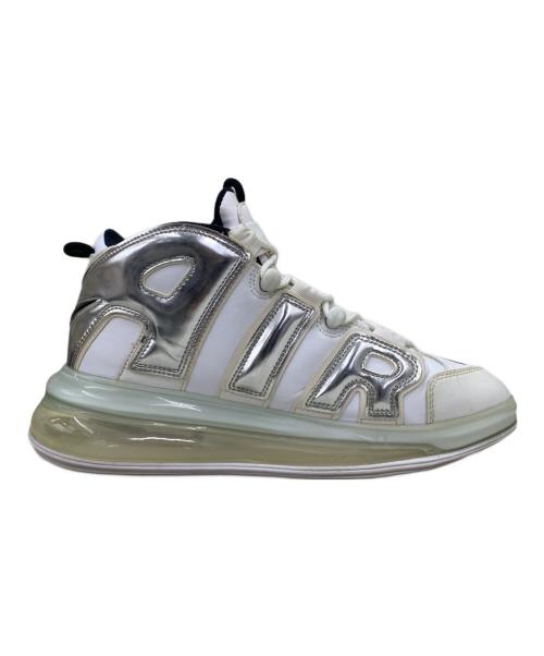 NIKE（ナイキ）NIKE (ナイキ) NIKE AIR MORE UPTEMPO 720 CHROME ホワイト サイズ:26.5cmの古着・服飾アイテム