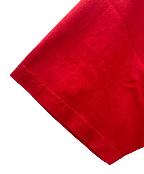 SUPREME（シュプリーム）SUPREME (シュプリーム) 20SS Bevel Text Ringer Tee ホワイト×レッド サイズ:Mの古着・服飾アイテム