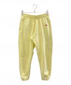 SUPREMEシュプリーム）の古着「21SS Small Box Sweat Pant」｜イエロー