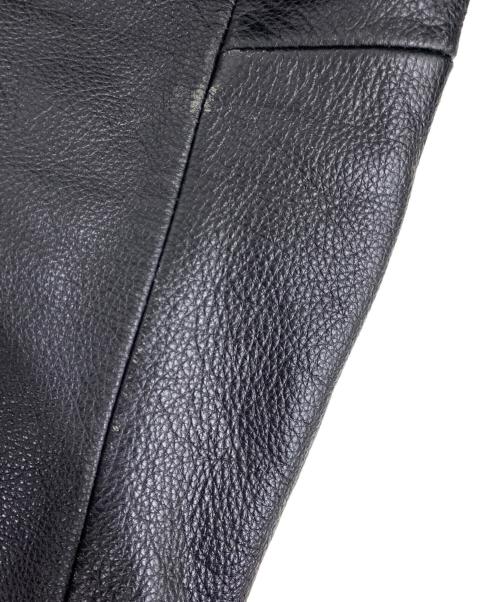 COPERSIAN（コペルシアン）COPERSIAN (コペルシアン) レザージャケット ブラック サイズ:Lの古着・服飾アイテム