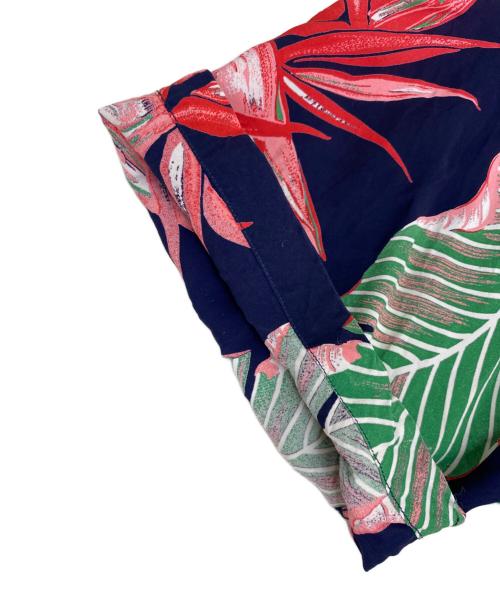 Sun Surf（サンサーフ）Sun Surf (サンサーフ) アロハシャツ ネイビー×レッド サイズ:Mの古着・服飾アイテム