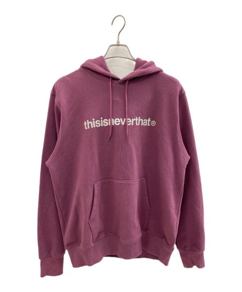 thisisneverthat（ディスイズネバーザット）thisisneverthat (ディスイズネバーザット) パーカー バイオレット サイズ:Mの古着・服飾アイテム