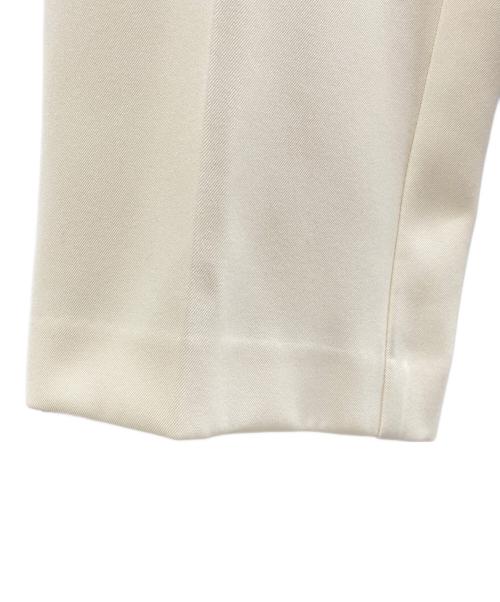 OHGA（オオガ）OHGA (オオガ) スラックス アイボリー サイズ:Mの古着・服飾アイテム
