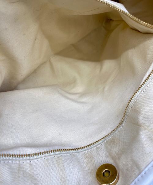 Chloe（クロエ）Chloe (クロエ) ハンドバッグ アイボリーの古着・服飾アイテム