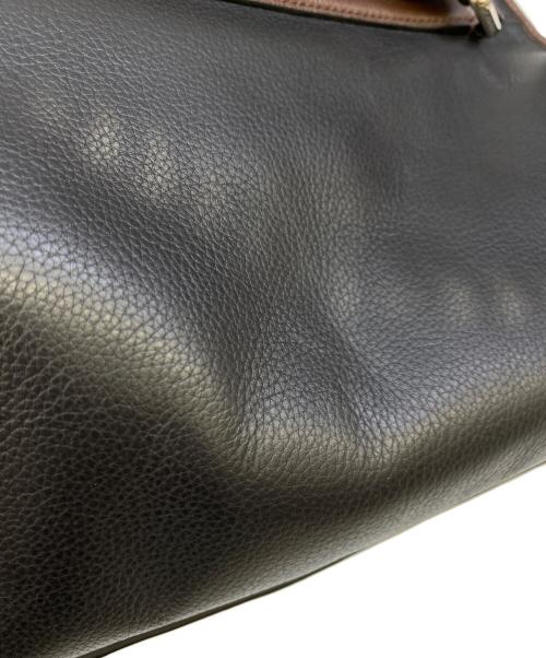COACH（コーチ）COACH (コーチ) ミニシエラサッチェル2WAYショルダーバッグ ブラック×ブラウンの古着・服飾アイテム