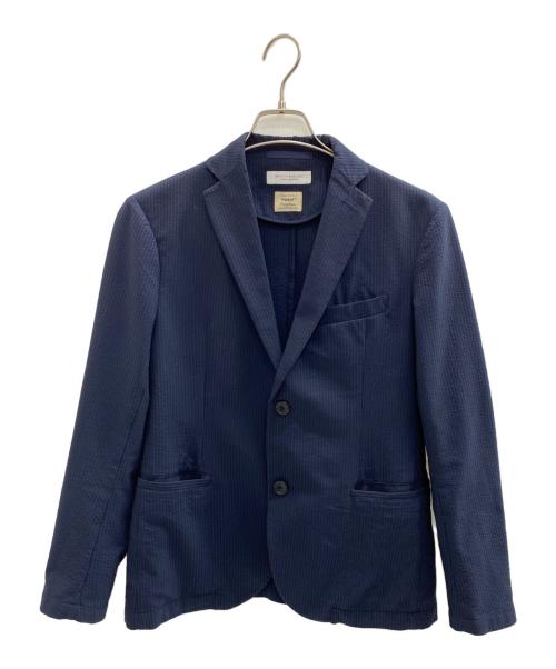 BEAUTY&YOUTH UNITED ARROWS（ビューティーアンドユースユナイテッドアローズ）BEAUTY&YOUTH UNITED ARROWS (ビューティーアンドユースユナイテッドアローズ) BY ”TORAY” ドライ シアサッカー 2B ジャケット ネイビー サイズ:Sの古着・服飾アイテム