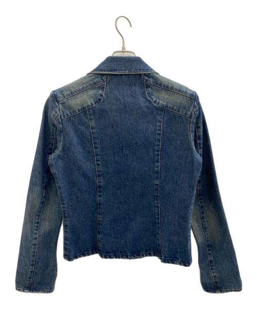DUARTE（デュアルテ）DUARTE (デュアルテ) デニムジャケット ブルー サイズ:38の古着・服飾アイテム
