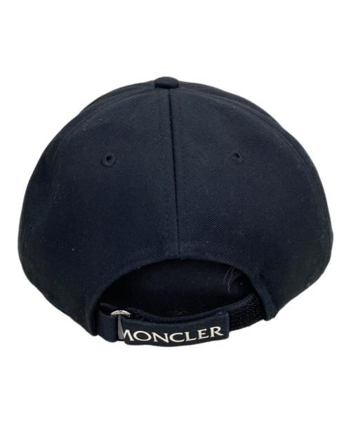 MONCLER（モンクレール）MONCLER (モンクレール) ベースボールキャップ ブラックの古着・服飾アイテム