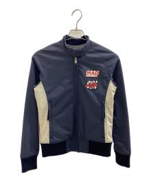 Hysteric Glamour（ヒステリックグラマー）の古着「レーシングジャケット」｜ネイビー