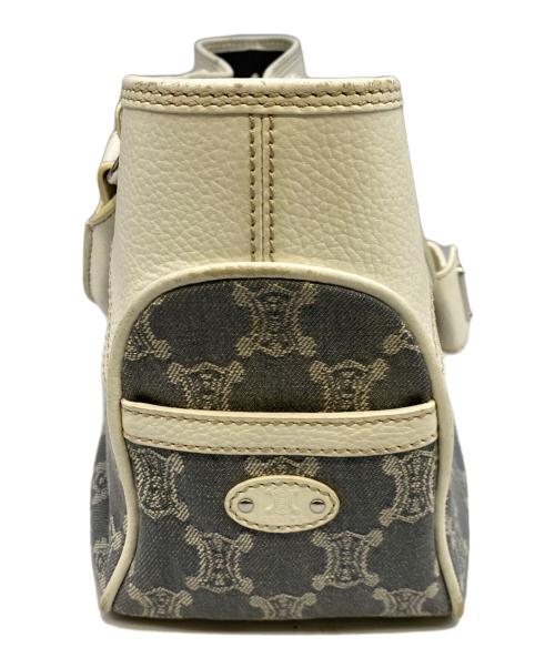 CELINE（セリーヌ）CELINE (セリーヌ) ブギーバッグ ブルー×ホワイトの古着・服飾アイテム