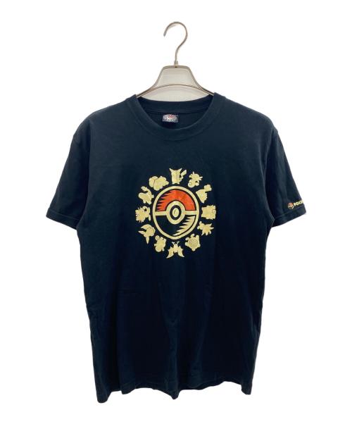 Pokemon Center（ポケモンセンター）Pokemon Center (ポケモンセンター) 半袖カットソー ブラック サイズ:Mの古着・服飾アイテム