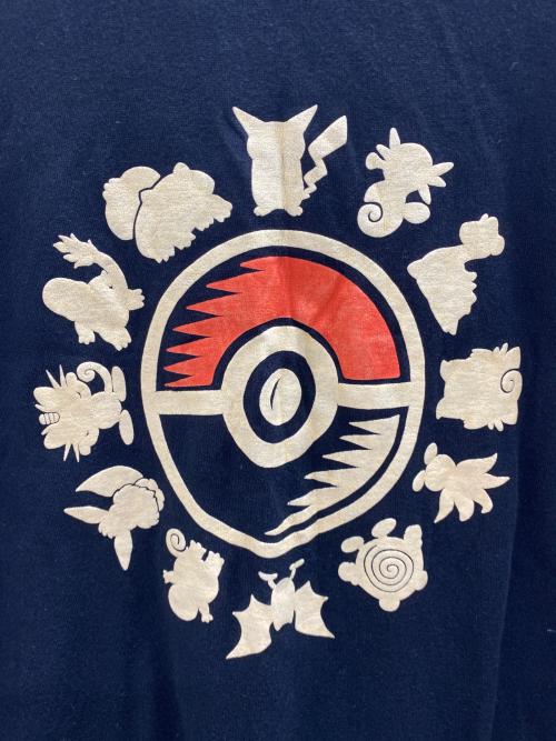 Pokemon Center（ポケモンセンター）Pokemon Center (ポケモンセンター) 半袖カットソー ブラック サイズ:Mの古着・服飾アイテム