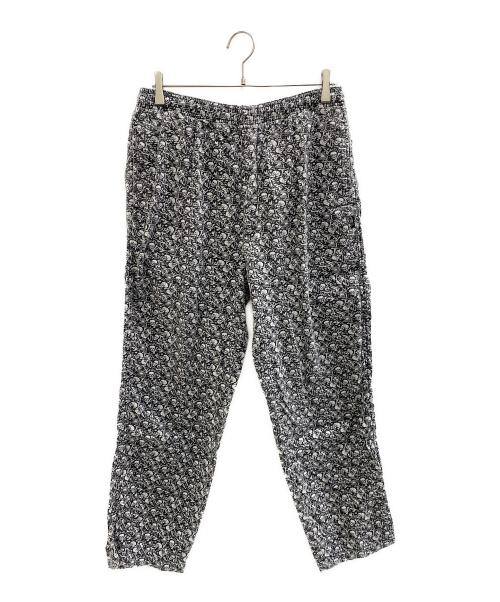 stussy（ステューシー）stussy (ステューシー) 19SS スカルボーンプリントパンツ ホワイト×ブラック サイズ:Lの古着・服飾アイテム