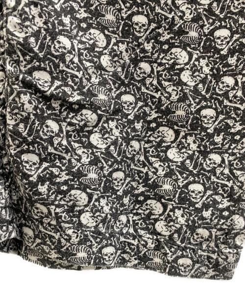stussy（ステューシー）stussy (ステューシー) 19SS スカルボーンプリントパンツ ホワイト×ブラック サイズ:Lの古着・服飾アイテム