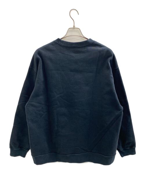 NIKE（ナイキ）NIKE (ナイキ) stussy (ステューシー) Fleece Crew Sweatshirt ブラック サイズ:Lの古着・服飾アイテム