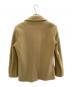 LITHIUM HOMME (リチウムオム・ファム) MILIOR HEAVYMELTON SHORT PEACOAT ベージュ サイズ:46：7000円