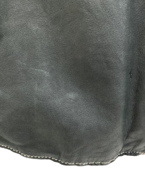 Sissi（シシ）Sissi (シシ) レザージャケット ブラック サイズ:Mの古着・服飾アイテム