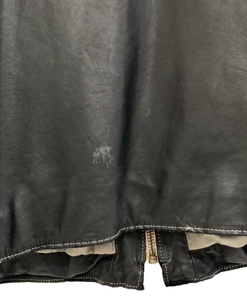 Sissi（シシ）Sissi (シシ) レザージャケット ブラック サイズ:Mの古着・服飾アイテム