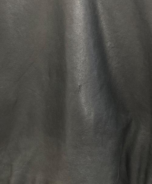 Sissi（シシ）Sissi (シシ) レザージャケット ブラック サイズ:Mの古着・服飾アイテム