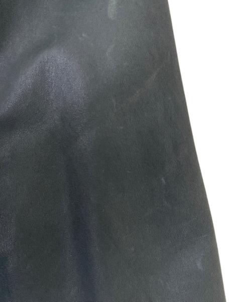 Sissi（シシ）Sissi (シシ) レザージャケット ブラック サイズ:Mの古着・服飾アイテム