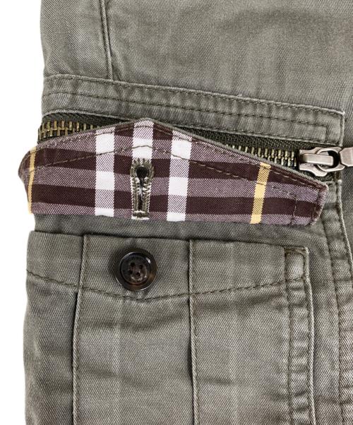 BURBERRY BLACK LABEL（バーバリーブラックレーベル）BURBERRY BLACK LABEL (バーバリーブラックレーベル) カーゴパンツ カーキ サイズ:XLの古着・服飾アイテム