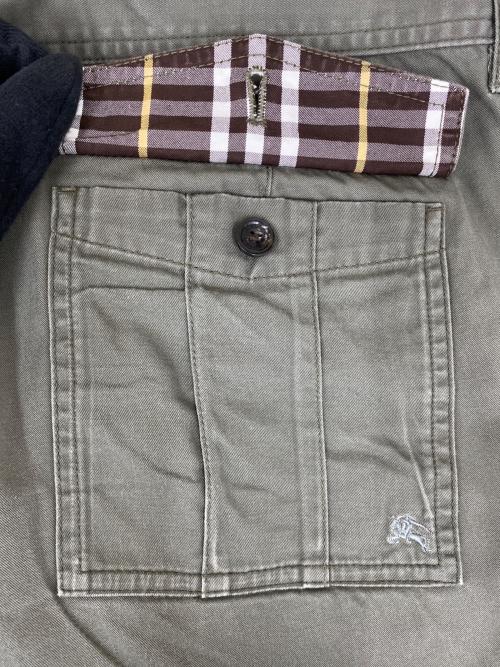 BURBERRY BLACK LABEL（バーバリーブラックレーベル）BURBERRY BLACK LABEL (バーバリーブラックレーベル) カーゴパンツ カーキ サイズ:XLの古着・服飾アイテム