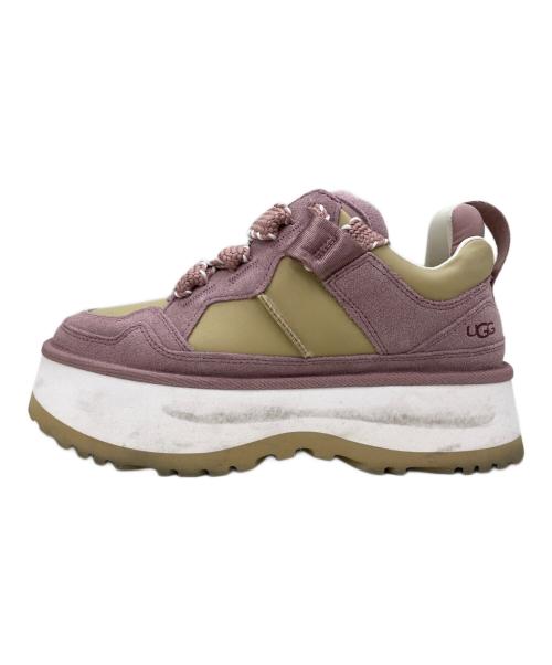 UGG（アグ）UGG (アグ) Astromel ピンク×ベージュ サイズ:25cmの古着・服飾アイテム
