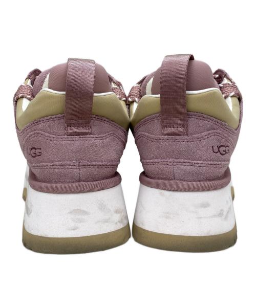 UGG（アグ）UGG (アグ) Astromel ピンク×ベージュ サイズ:25cmの古着・服飾アイテム