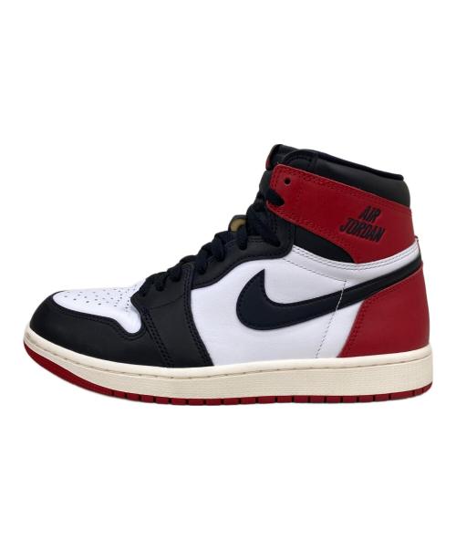 NIKE（ナイキ）NIKE (ナイキ) AIR JORDAN 1 HIGH ブラック×レッド サイズ:27.5cmの古着・服飾アイテム